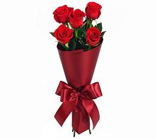 Букет 5 Красных роз Эдлесс Лав в Лёвинцы