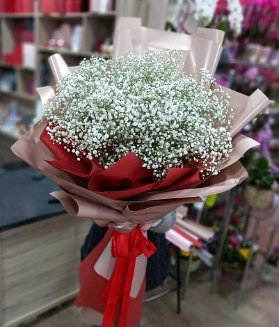 Букет цветов из: Гипсофила в Лёвинцы