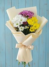 Букет цветов из:  Хризантемы в Лёвинцы