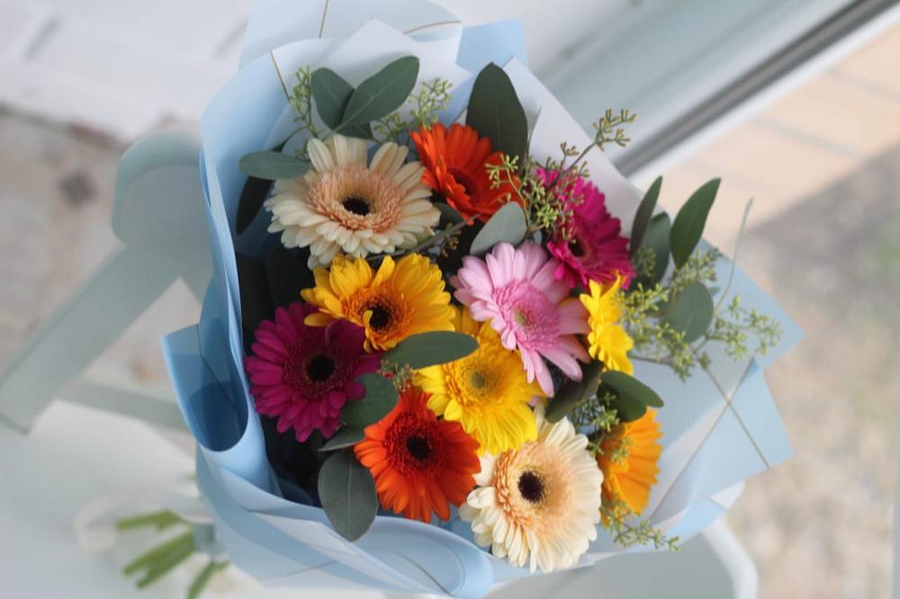 Букет цветов из: Герберы в Лёвинцы