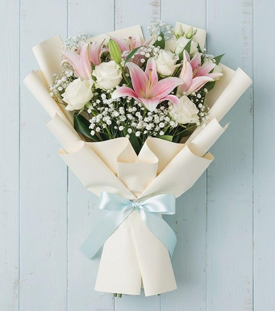 Букет цветов из: Лилии в Лёвинцы