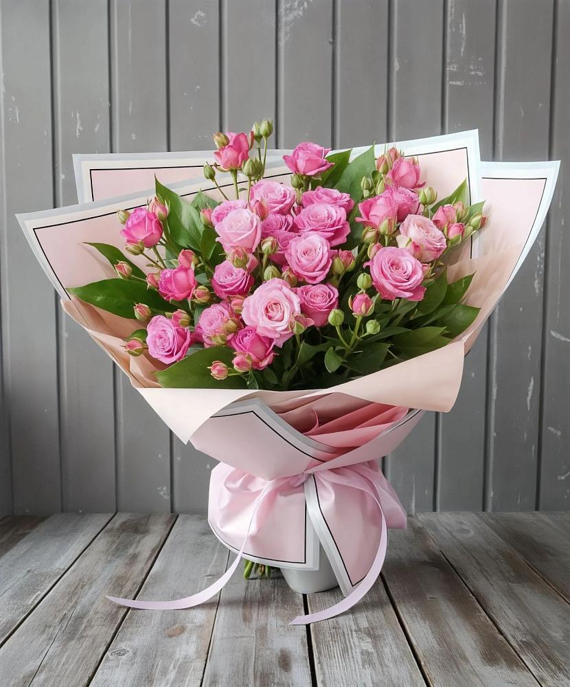 Букет Розовый кустик в Лёвинцы