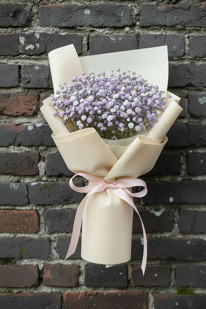 Букет цветов из: Гипсофила в Лёвинцы