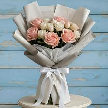 Букет цветов из:  Розы в Лёвинцы