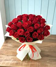Букет 29 Красных роз в Лёвинцы