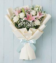 Букет цветов из:  Лилии в Лёвинцы