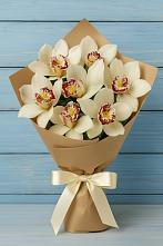 Букет цветов из:  Орхидеи и Розы в Лёвинцы
