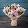 Букет цветов из: Хризантемы, Альстромерии и Розы в Лёвинцы